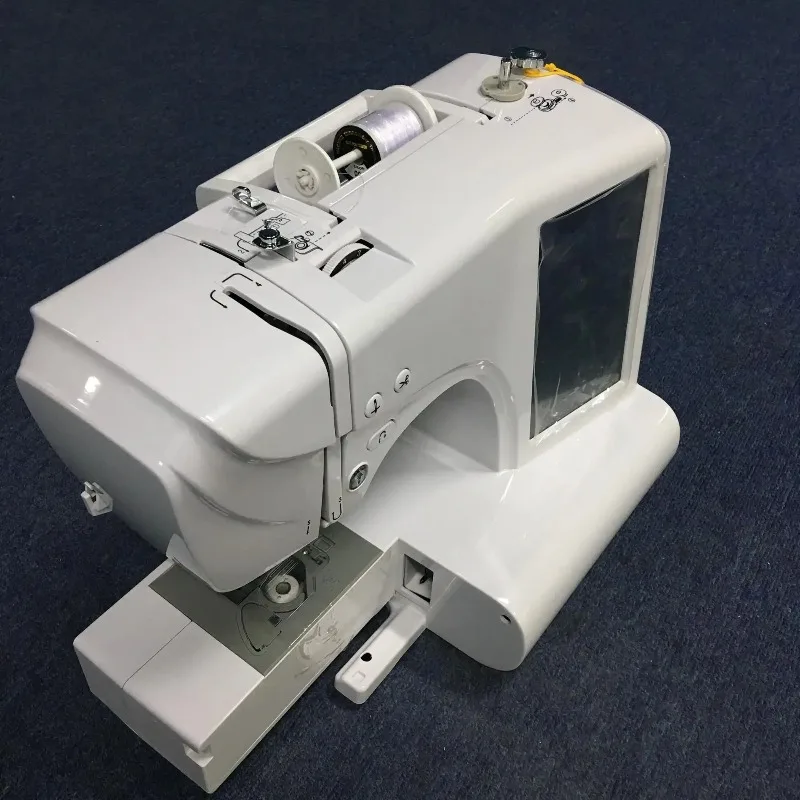 تي شيرت WONYO للاستخدام المنزلي عالي السرعة ومتعدد الوظائف ماكينة تطريز مسطحة ماكينة تطريز صغيرة