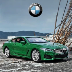 1:35 BMW M8 M850i Supercar Alloy Car Die Cast Toy Car Model Sound and Light Children's Toy Collectibles Birthday gift