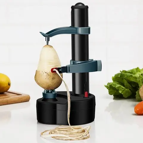Multifunctional Household Electric Fruit Potato Peeler Peeling Machine Kitchen Tool ABS+Stainless Steel