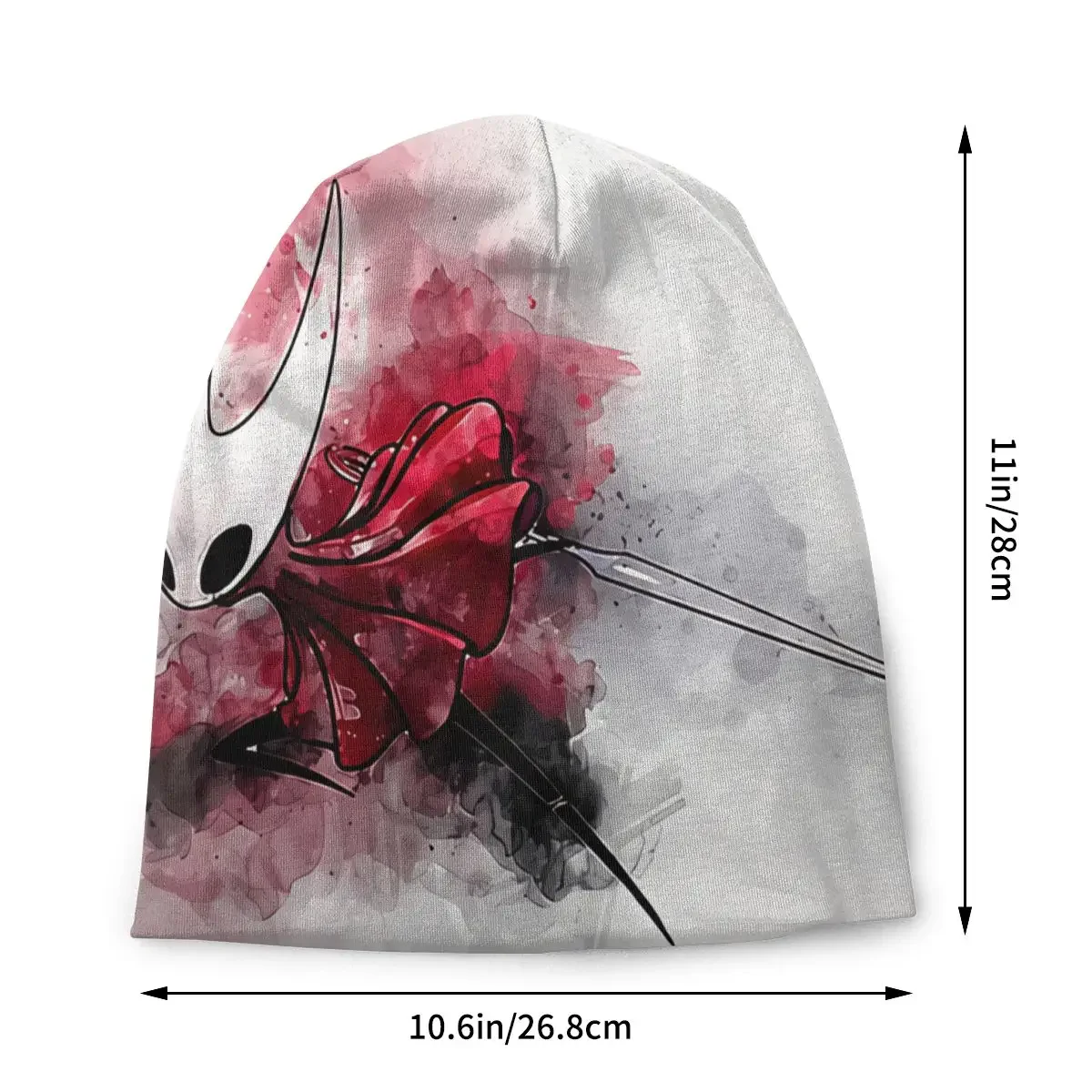 Bonnet Hats Hollow Knight Men Women's Silksong Hornet Painting Thin Cap Design Skullies Beanies Caps