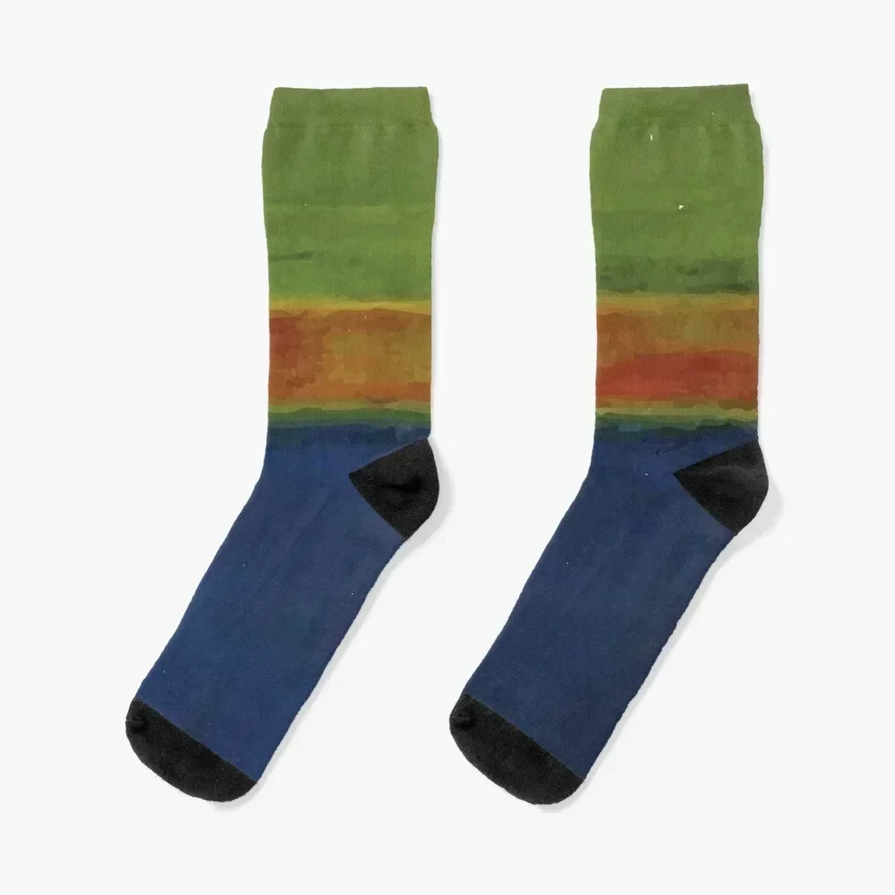 

Mark Rothko | No. 2, Green, Red and Blue Socks Heating sock floor kids Lots Socks Men's Women's