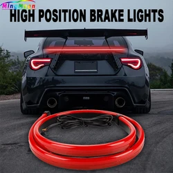 90/100cmx1.7cm LED The Third Brake Lights For Car Universal High Mount Stop Brake Light Auto Accessories Led Lights