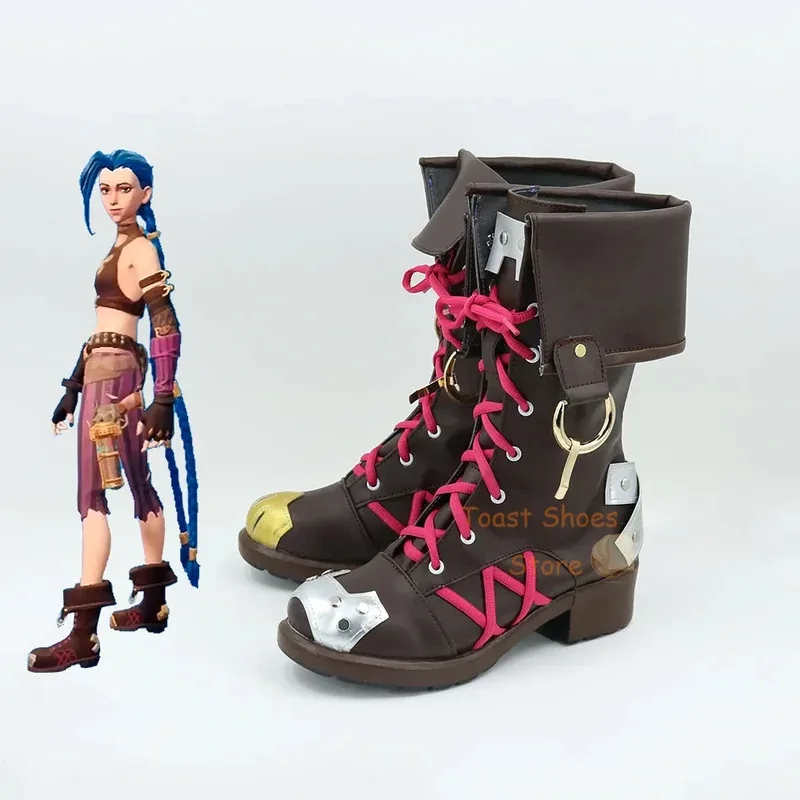 

Arcane Jinx Comic Game for Con Halloween Party Косплей Костюм Опора 2025x; 8's, 6;