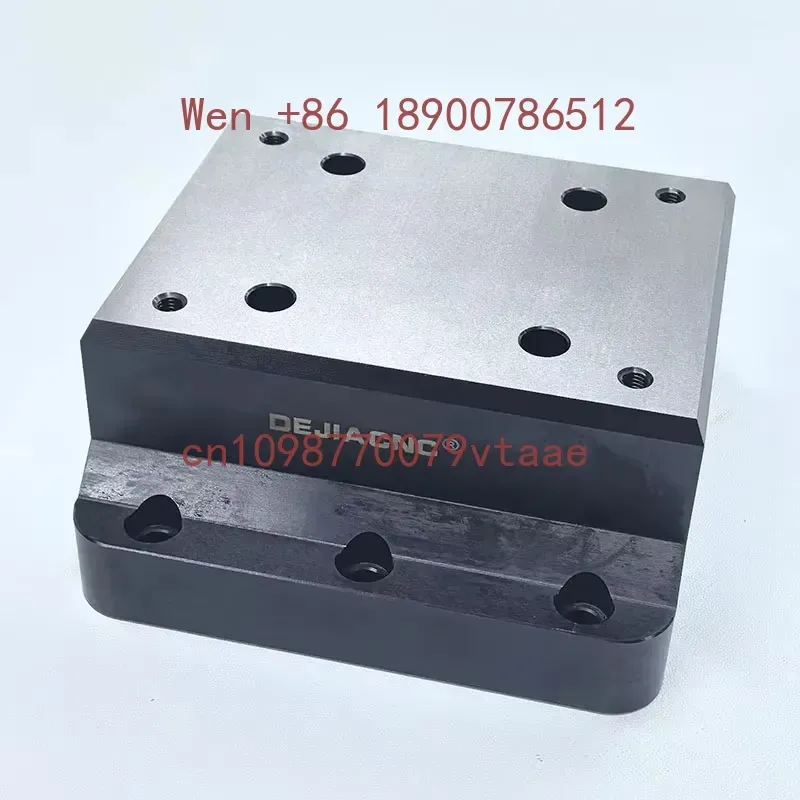 5-Axis CNC Riser with 96mm Hole Spacing 200x150mm Jig Plate for Milling/Lathe Machine