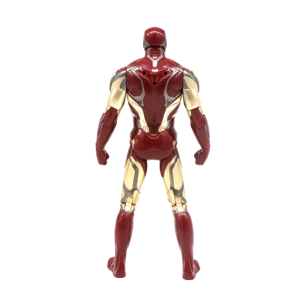 ZD Toys Avengers Series Joint Movable Iron man Spider-man Captain America Thanos Marvel Movie Action Figure 7 Inches Mark Dolls