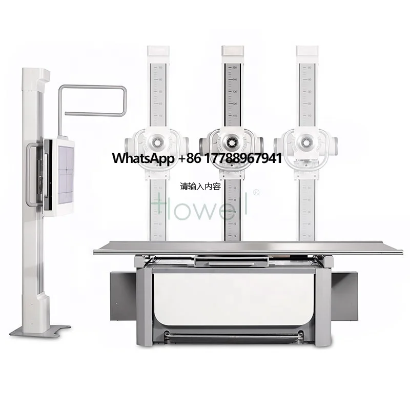 Medizinische Radiologieausrüstung 50 kW digitales Röntgensystem Röntgenschlag DR Radiographie Preis Röntgengerät