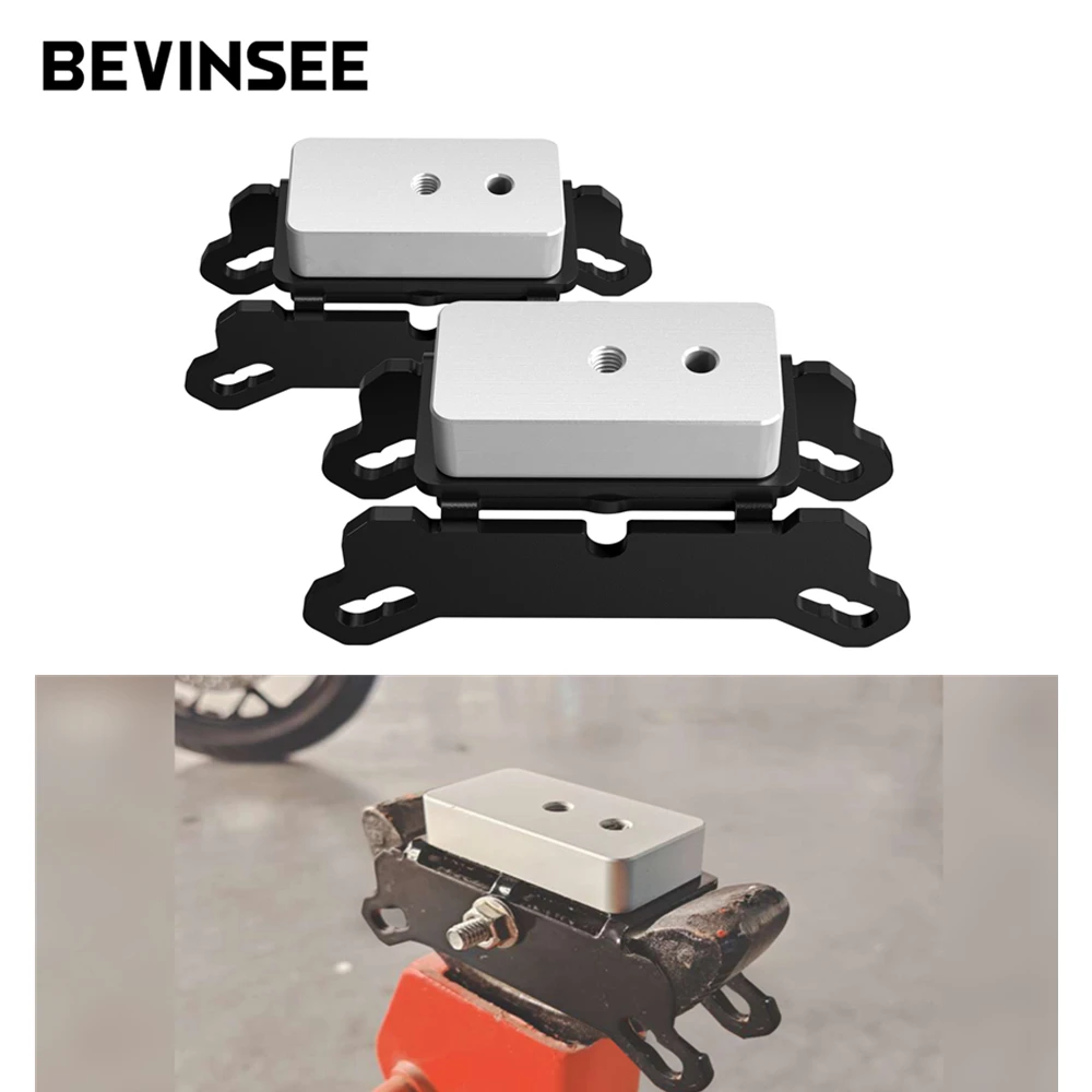 

BEVINSEE Jack Stand Adapters For BMW For MINI For Nissan GTR For Toyota Supra A90 For Most 3-4 Ton Stands