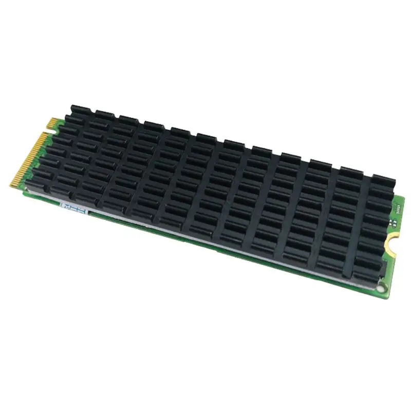 M.2 솔리드 스테이트 하드 드라이브 방열판 용 NVME 2280 PCIE SSD 70x22x3m 용 초박형 순수 알루미늄 라디에이터 쿨러