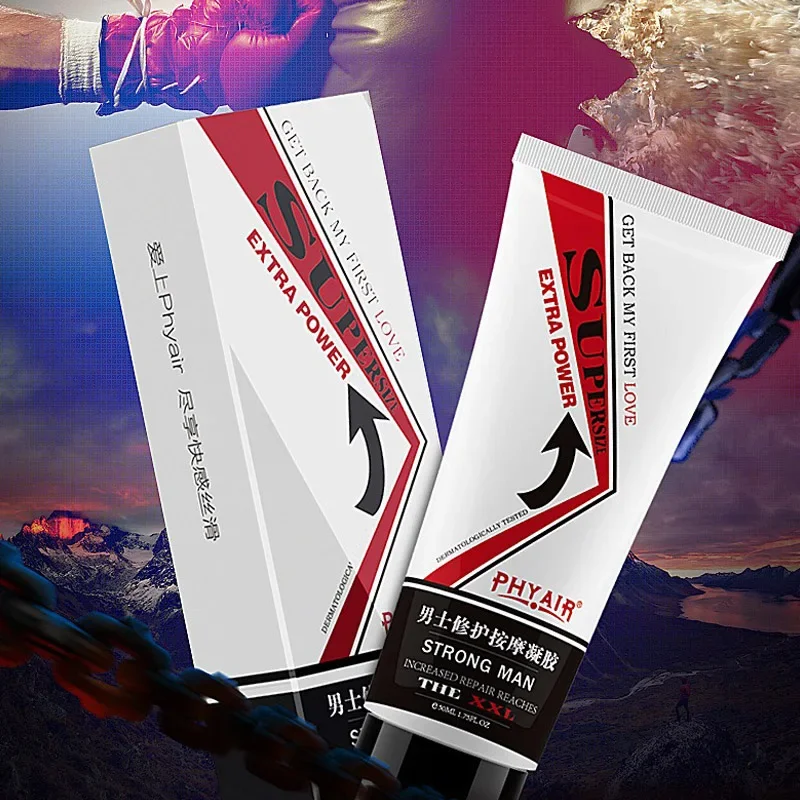 Crema gel per ingrandimento maschile