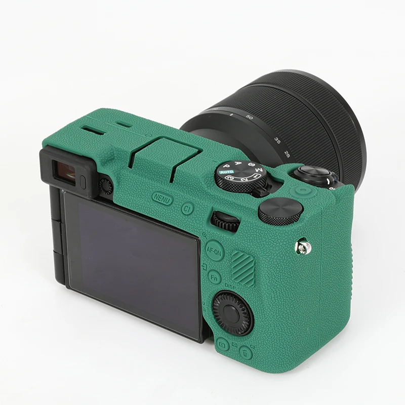 Matte Anti-Slip Silicone Camera Body Protector For Sony A7C2 A7C II Alpha 7C II Anti-Fingerprint Soft Rubber Skin Cover