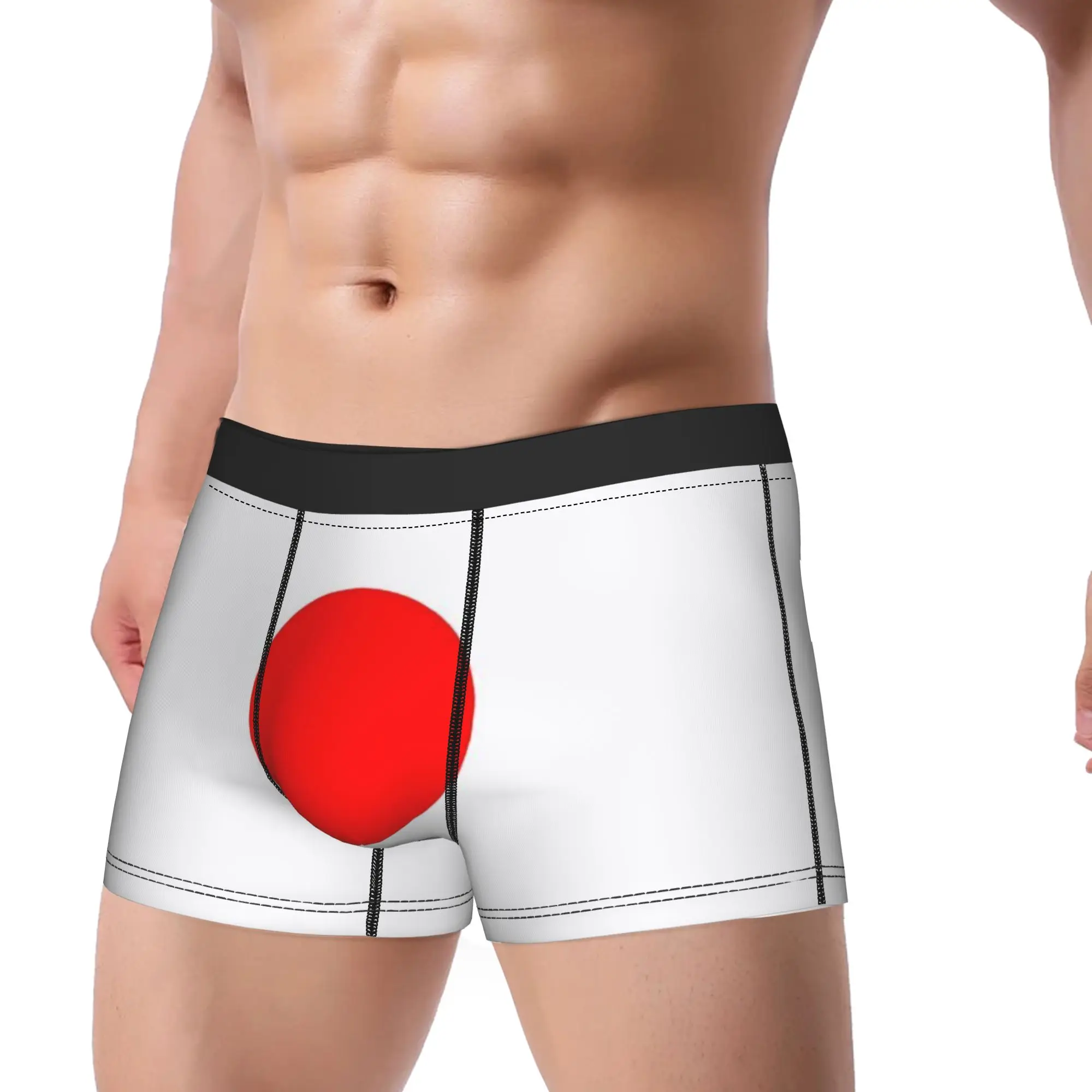 Japan Japanese Flag National Pride Patriotic Men Boxers Comfortable Underwear  Underpants