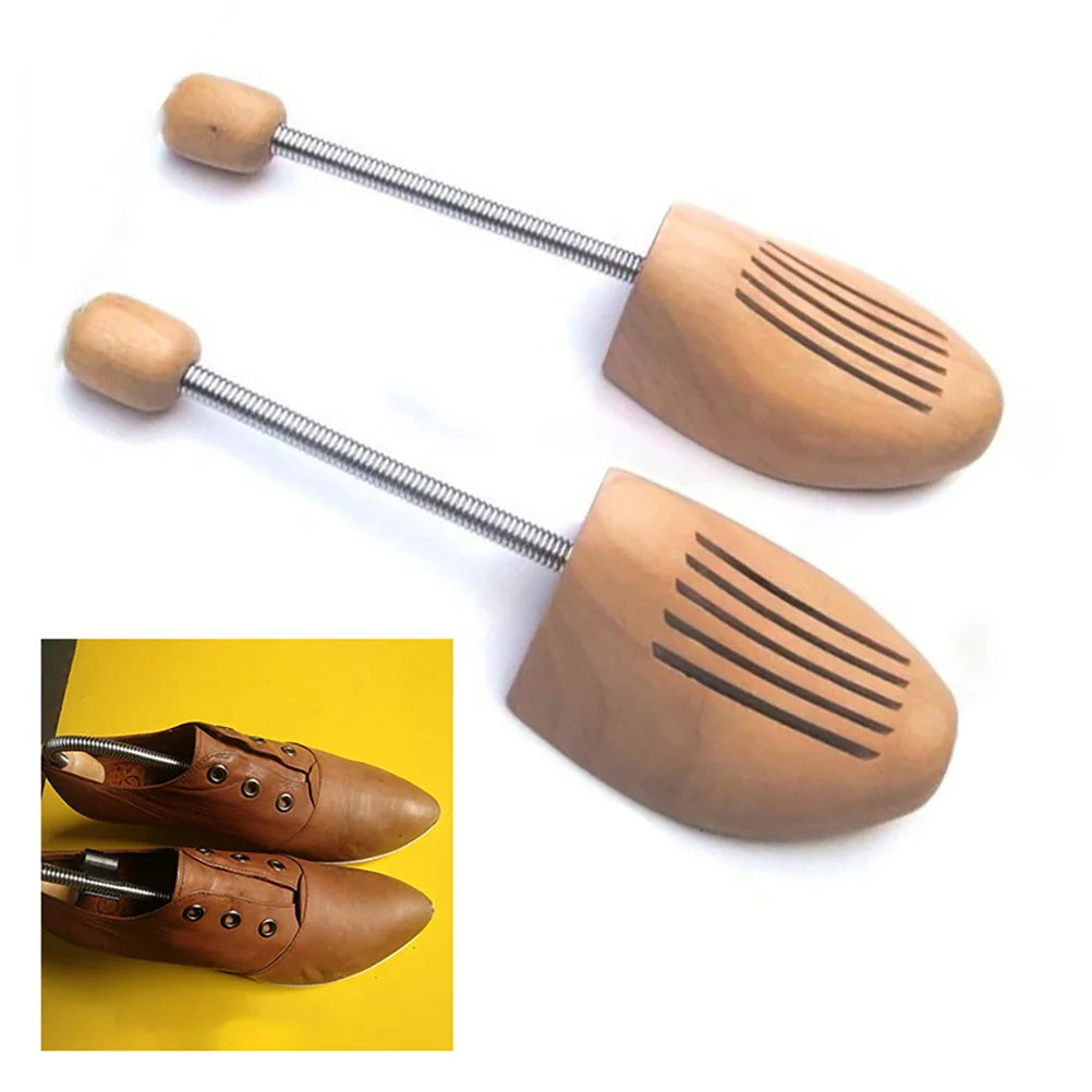 5Pairs Wooden Shoe Stretcher Adjustable Tree Shaper Keeper Eu 39-40 Perfect Fit Support Women Shoe Tree