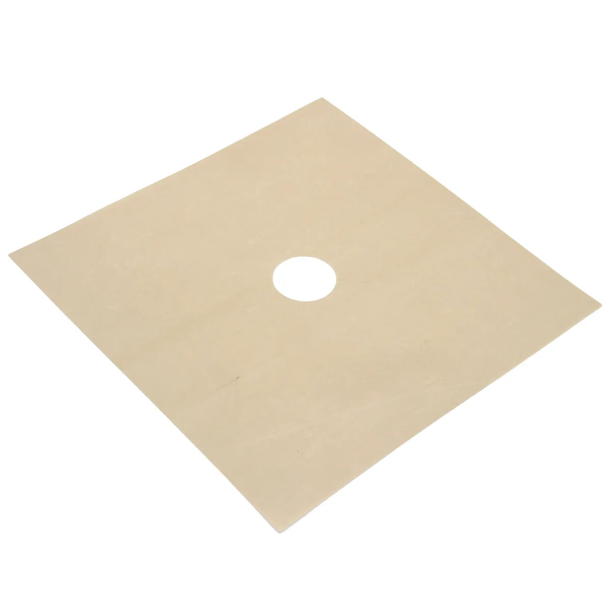 1Pcs Premium Oven Liner Gas Hob Protector Sheet Reusable Easy Clean Drip Proof Cooktop Mat Fits Burners Beige