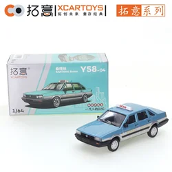 XCARTOYS 1/64 Volkswagen Jetta Tuoyi Taxi Cars Alloy Toys Motor Vehicle Diecast Metal Model Kids Xmas Gift Toys for Boys