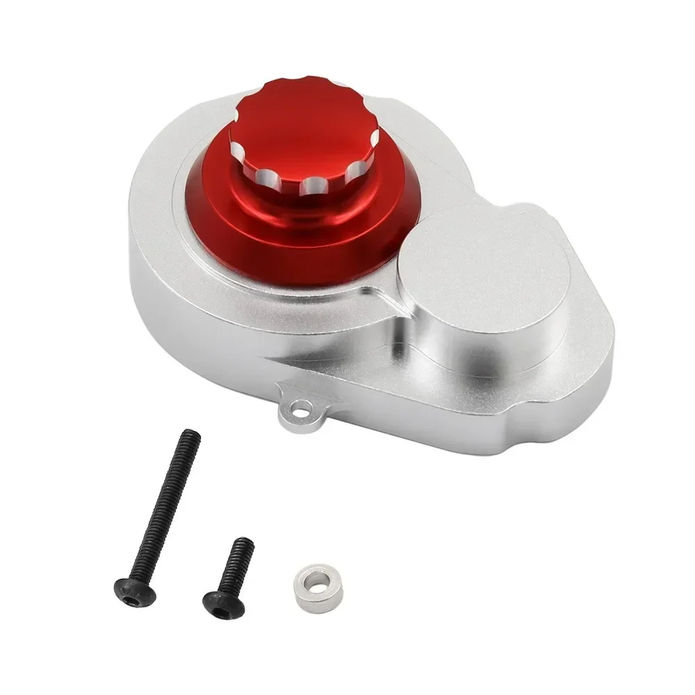 

CNC Aluminum Metal Transmission Gear Cover Gearbox Shell for 1/10 Trxs Slash Rustler Stampede Bandit 2WD RC Car Upgrade Parts