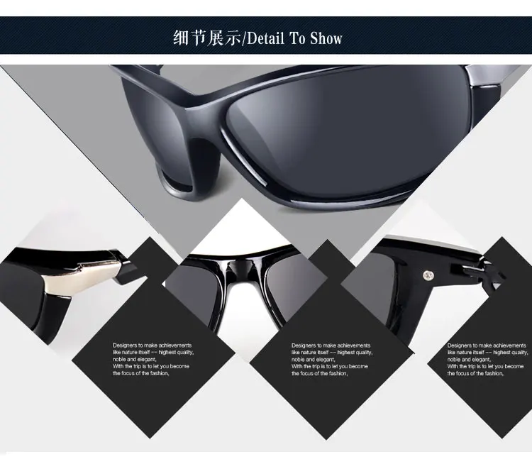 Neue Mode polarisierte Sonnenbrille für Männer Marke polarisierte Fahr brillen Angeln Cycing Sonnenbrille Gafas de Sol Mujer 5103 – Detail 18