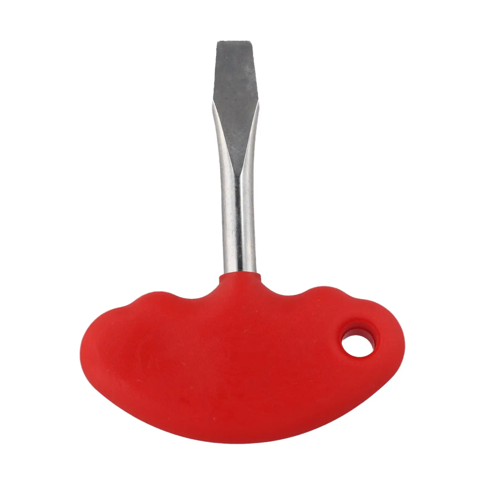 Red T Handle Flat Screwdriver 11mm Wide Tip For Tripod Quick Plate Disassembly Film Set Repair Hand Tool