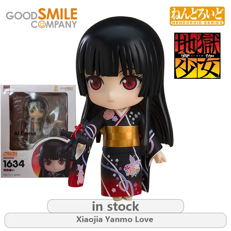 

GSC Original NENDOROID-SERIES Series 634 Hell Girl Xiao Jia Yan Mo Love Аниме Фигурка Модель Игрушки Украшения Подарки Fo Boys