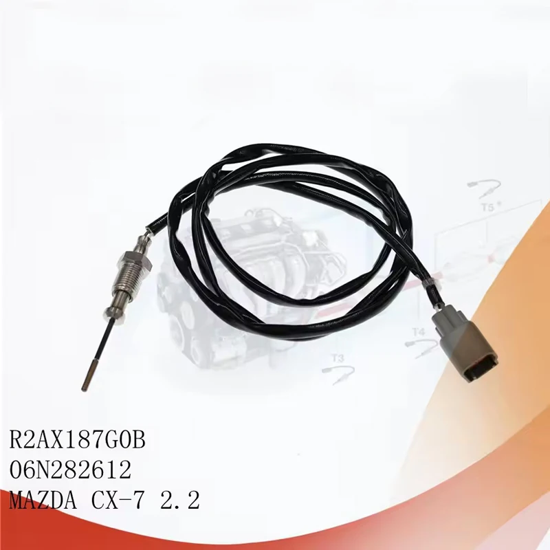 New R2AX187G0B Exhaust Gas Temperature Sensor For Mazda CX-7 OEM