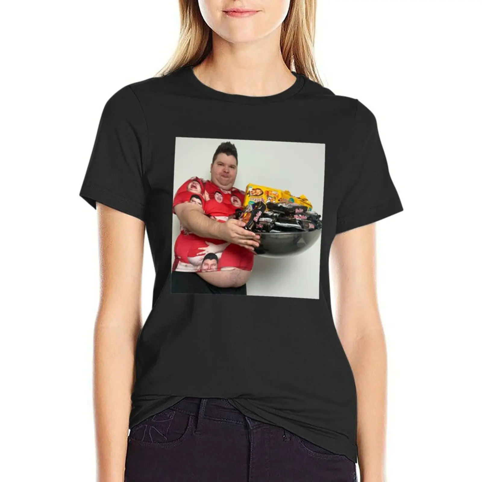 

Nikocado Avocado angry T-Shirt korean fashion Aesthetic clothing summer top woman t shirt