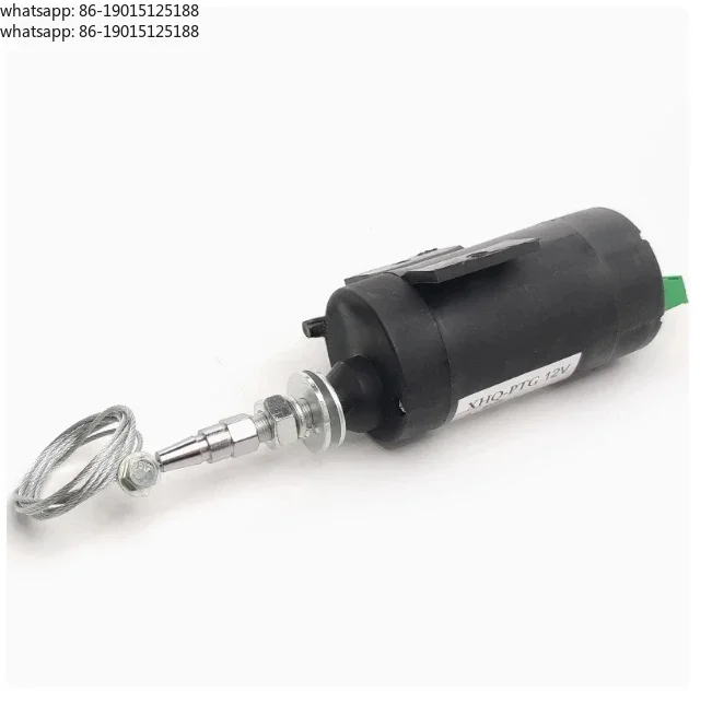 Open type XHQ-PTG 12v/24V solenoid valve for generator set, electrically controlled oil shut-off valve
