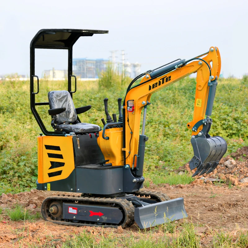 Máy Móc Xây Dựng Trung Quốc Máy Xúc Hãng Sản Xuất 1000Kg Xe Đào Đất Mini LT1010 Mini Đào 1Ton Nhỏ Bagger Bán Chạy