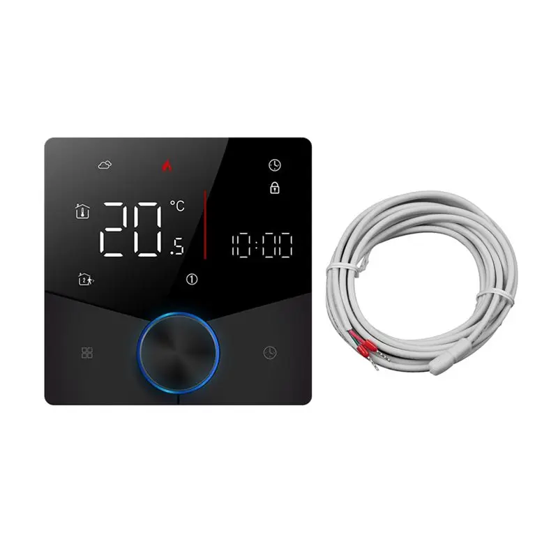 

AT13 термостат для теплого подогрева пола, регулятор температуры Wi-Fi Tuya GB для термостата с электрическим подогревом, энергосберегающий переключатель A