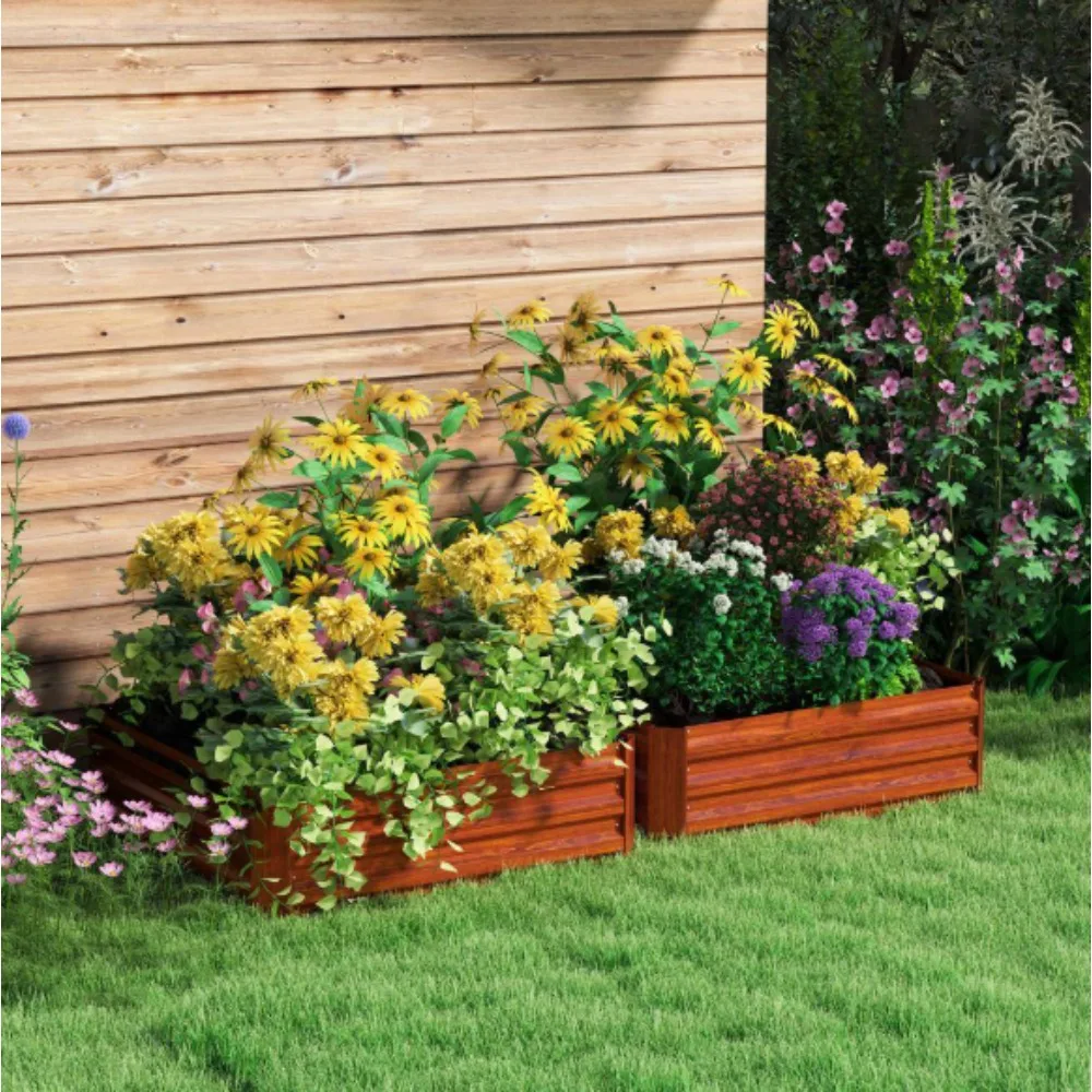 

Planter Boxes,Great for houseplants or use these pots to grow vegetables, ornamentals, herbs, spices, succulents and more