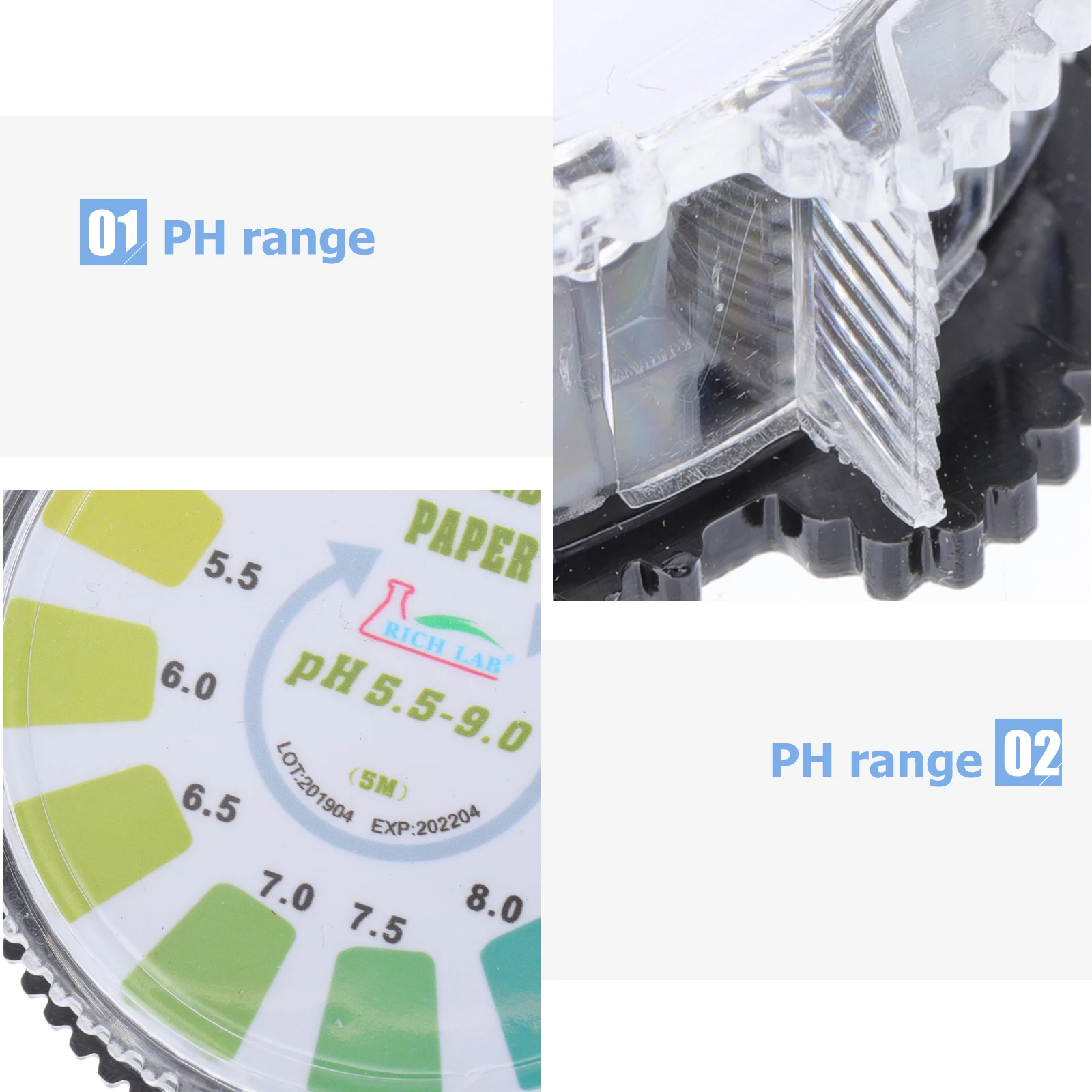 

Acid Alkali Test Paper PH Tester for Swimming Pool Water Strips Kit Fish Tank Chemistry Test Paper Roll Water Quality Checker