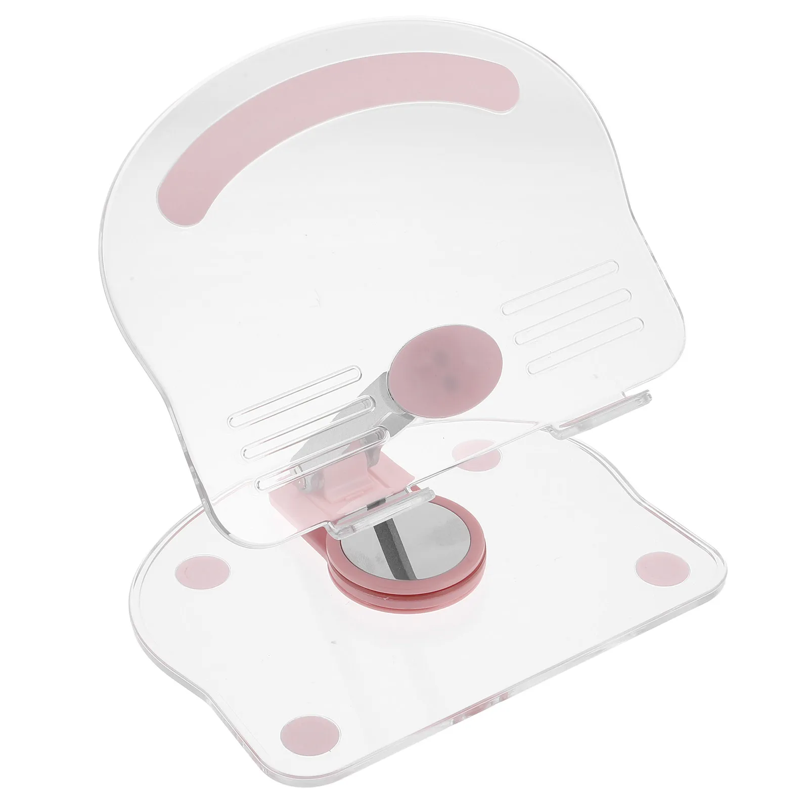 

Foldable Acrylic Tablet Stand 360 Degree Rotating Adjustable Desk Holder for Drawing Video Recording Office Work Portable Travel