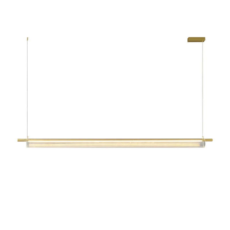 

Italian minimalist restaurant glass high-end chandelier
