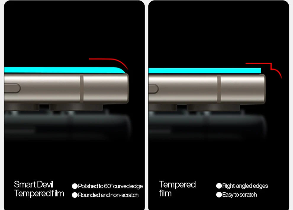 SmartDevil Tempered Glass for Samsung S26 Ultra S25 Ultra S24 Screen Protector Full Cover Anti-fingerprint HD Tempered Film