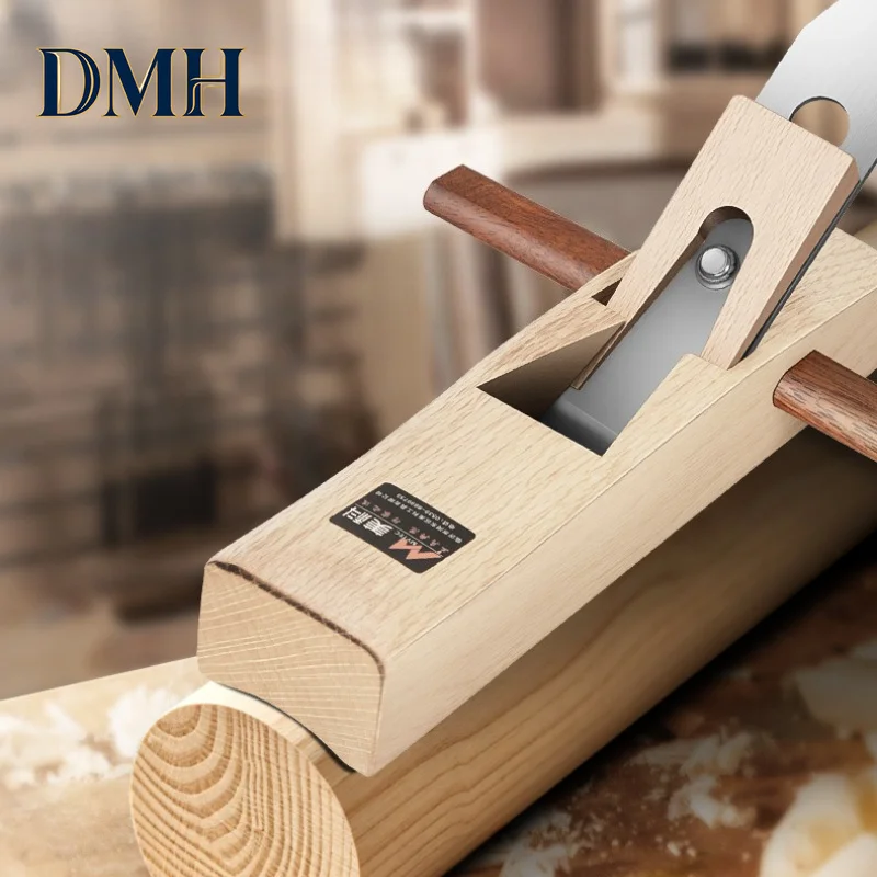 DMH-Portable Hand Planes Professional Woodworking Planes Multi-size High Carbon Steel Planer DIY Multifunctional Small Wood Plan
