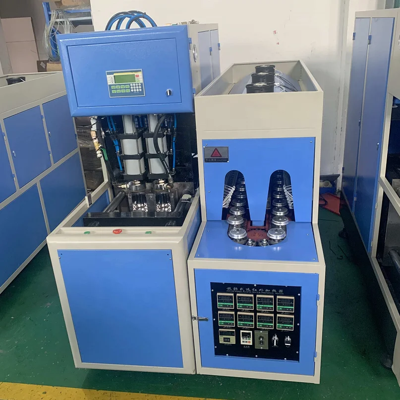Semi-Automatic PET Blow Molding Machine, Bottle Unscrambler & Bottle Positioner
