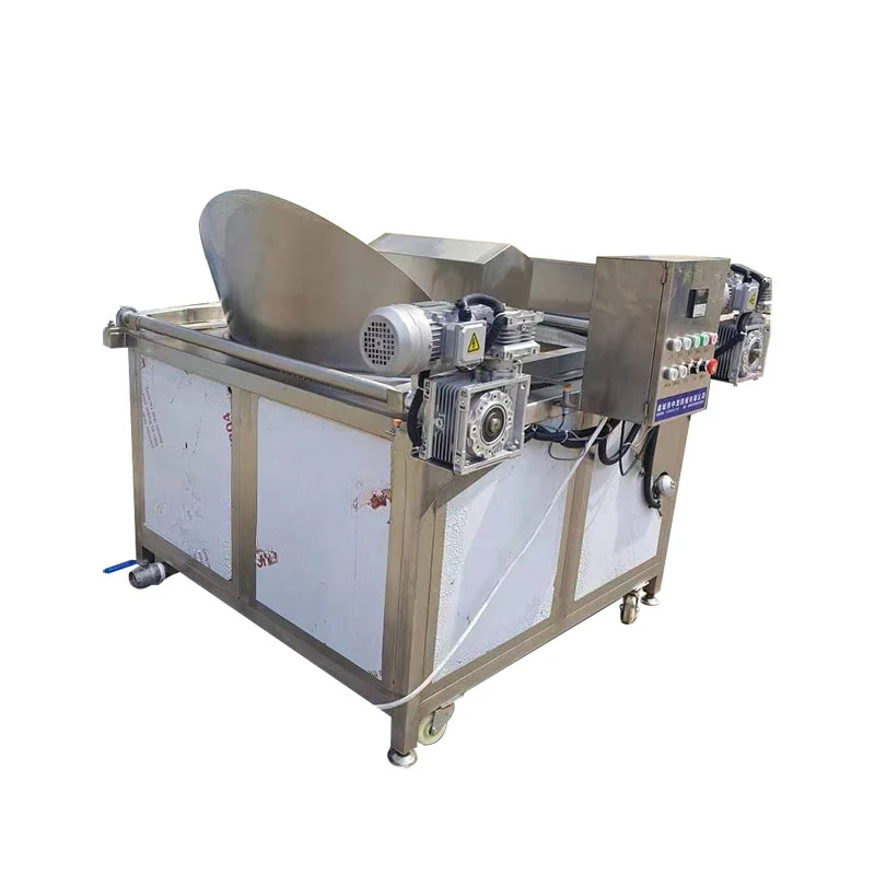 

Commercial Fried Dough Twists French fries Luosifen beef jerky frying equipment Large processing machine