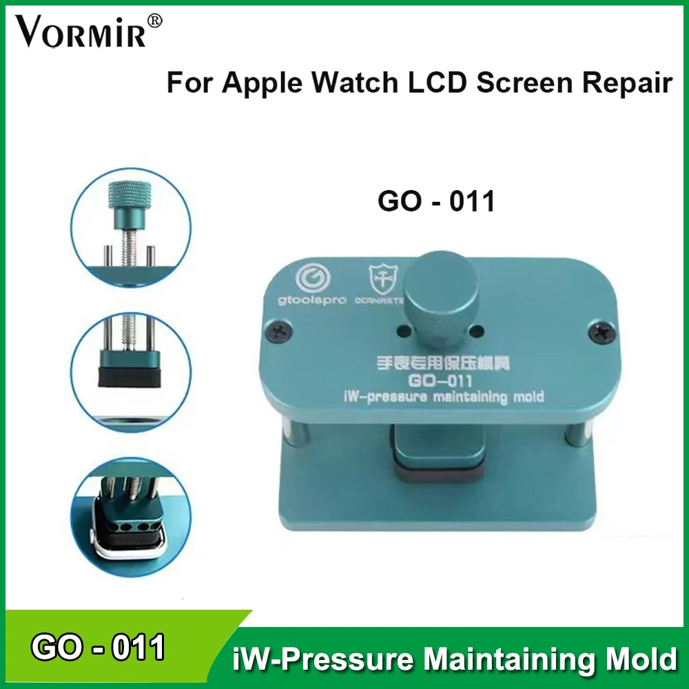 

GO-011 Watch Pressure Holding Mold For Apple Watch S8 S7 S6 S5 S4 LCD Screen Repair Uniform Force No Damage Screen Fixture Tools