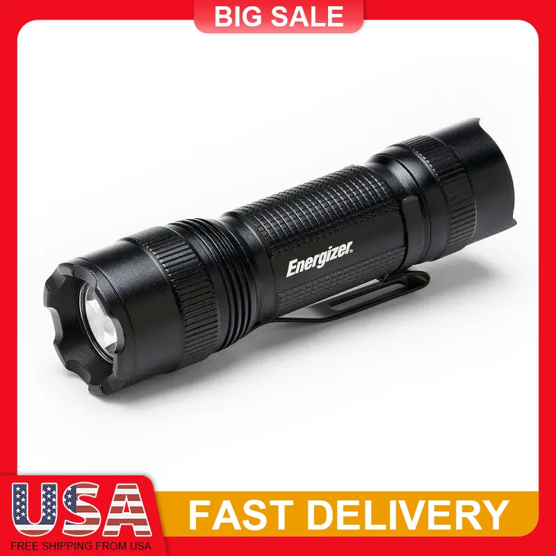 

300LM Tactical Flashlight Aluminum Water Resistant Strobe Mode Compact LED Light for Outdoor Camping Hiking Emergency Survival