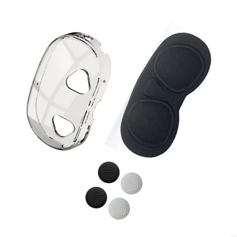 27RA CLEAR TPU حالة واقية خفيفة الوزن لعدسة كاميرا سماعات الرأس 3S