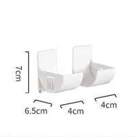 4-pack Punch-free Storage Rack Kitchen Plastic Wrap Garbage Bag Cabinet Storage Rack Refrigerator Side Storage Rack 6
