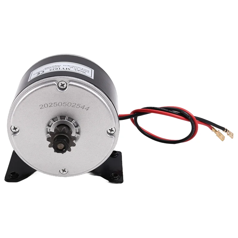 

AASS-Brushed DC Motors 12V 250W High Speed Gear For Eebike Scooter, Compatible With 25H Chain Sprocket