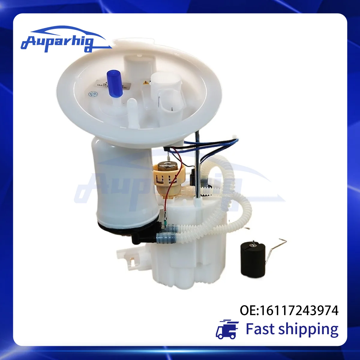 

Auparhig New In-Tank Fuel Pump Assembly 16117414480 16117297777 0580200327 For BMW 1 3 Series F20 F21 F30 F31 N13 2011-2015