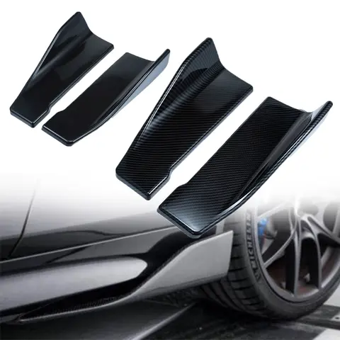 Universal Car Side Spoiler Carbon Fiber POSSBAY