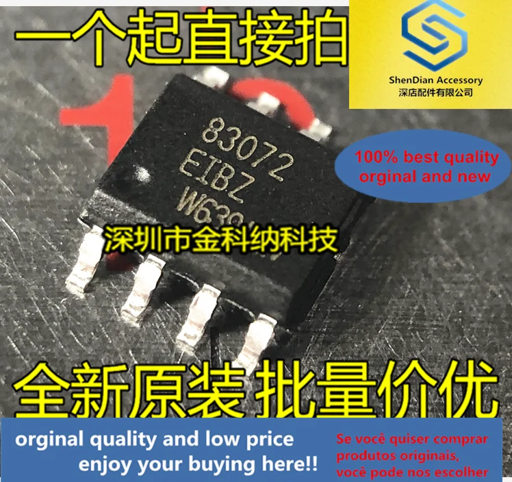 5pcs only orginal new ISL83072EIBZ 83072EIBZ SMD SOP8 receiving and sending interface chip