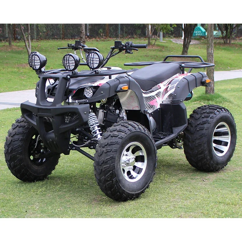 ATV 125cc Uso adulto de veículos off-road todo-o-terreno motor refrigerado a ar de 10 polegadas 2WD