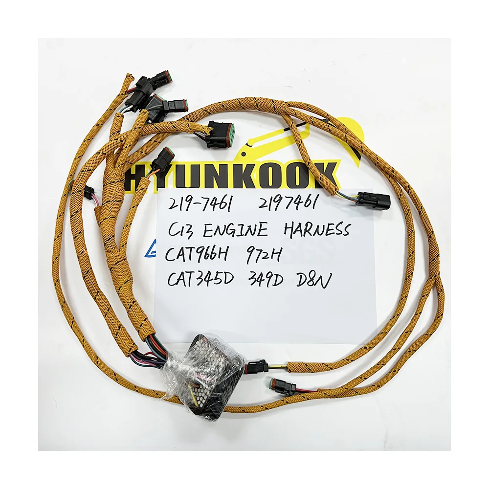 

C13 ENGINE HARNESS 219-7461 2197461 WIRING HARNESS for CAT E345D 966H 972H D8N