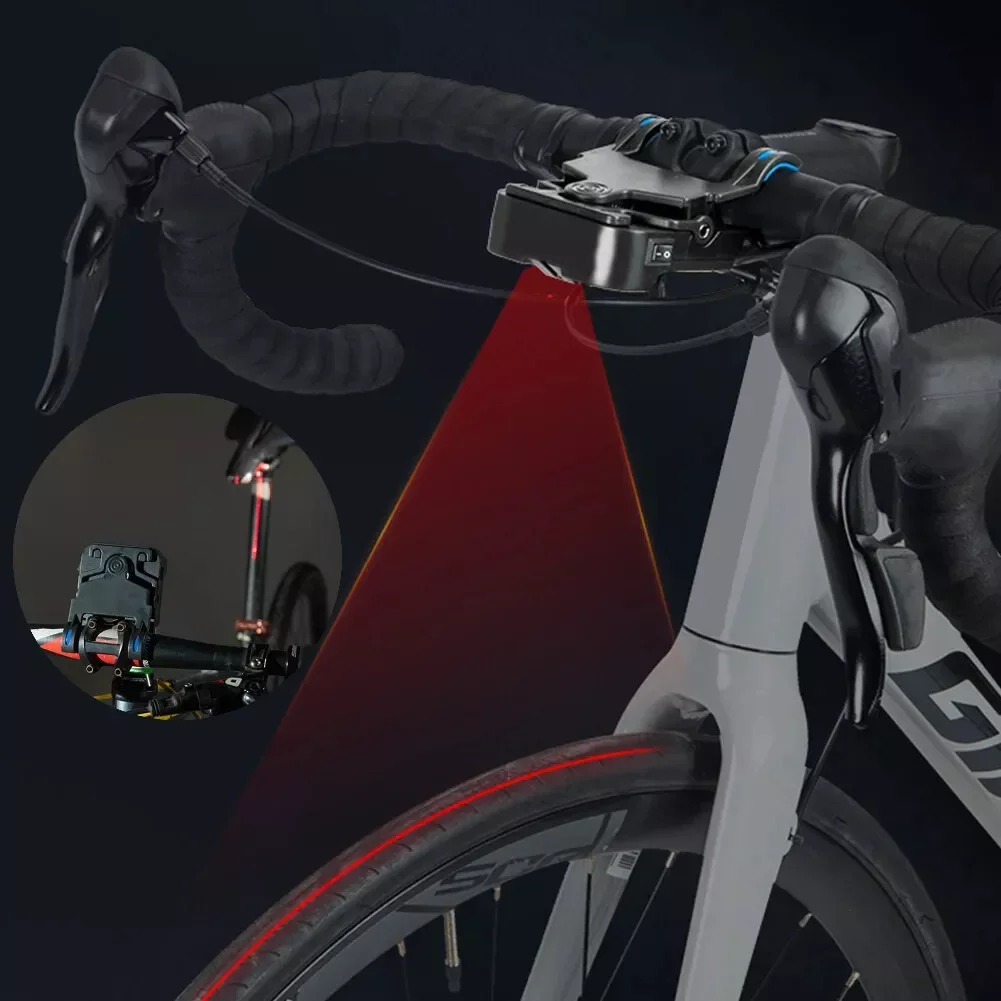 Fiets Laser Kalibrator Fietsstuur Zadel Positioner Seat Center Adjuster Band Afwijkingskalibrator