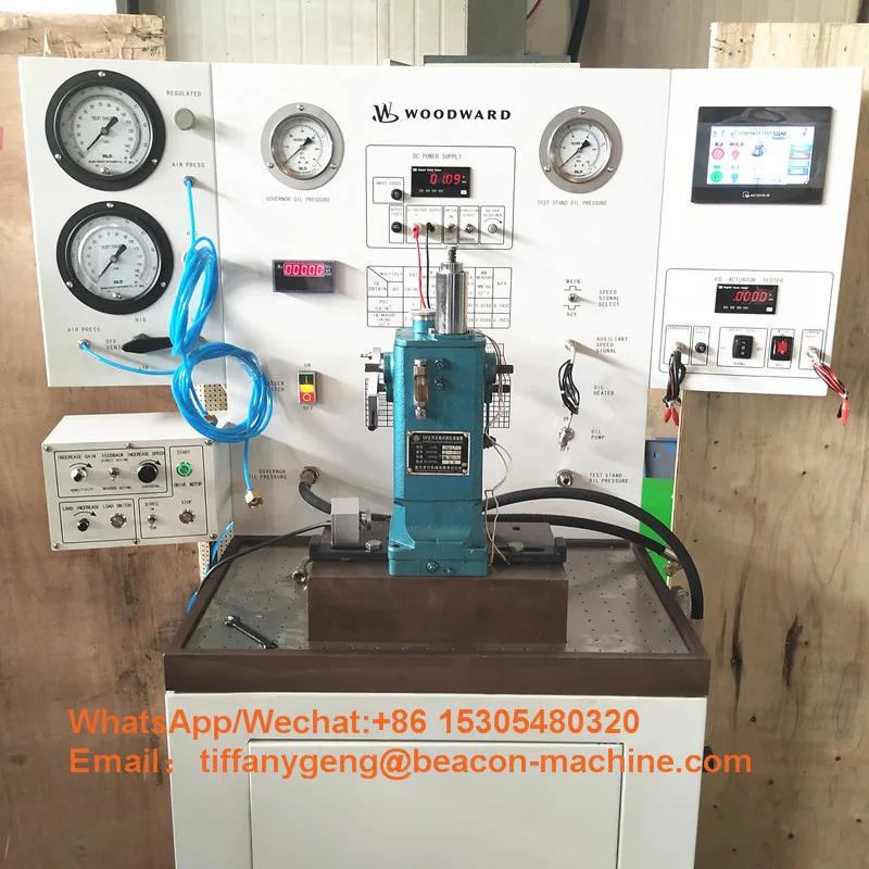 Il più nuovo banco di prova Bk2000 del regolatore di velocità del generatore dell'attrezzatura elettronica della macchina del faro 380v per la riparazione della velocità della nave