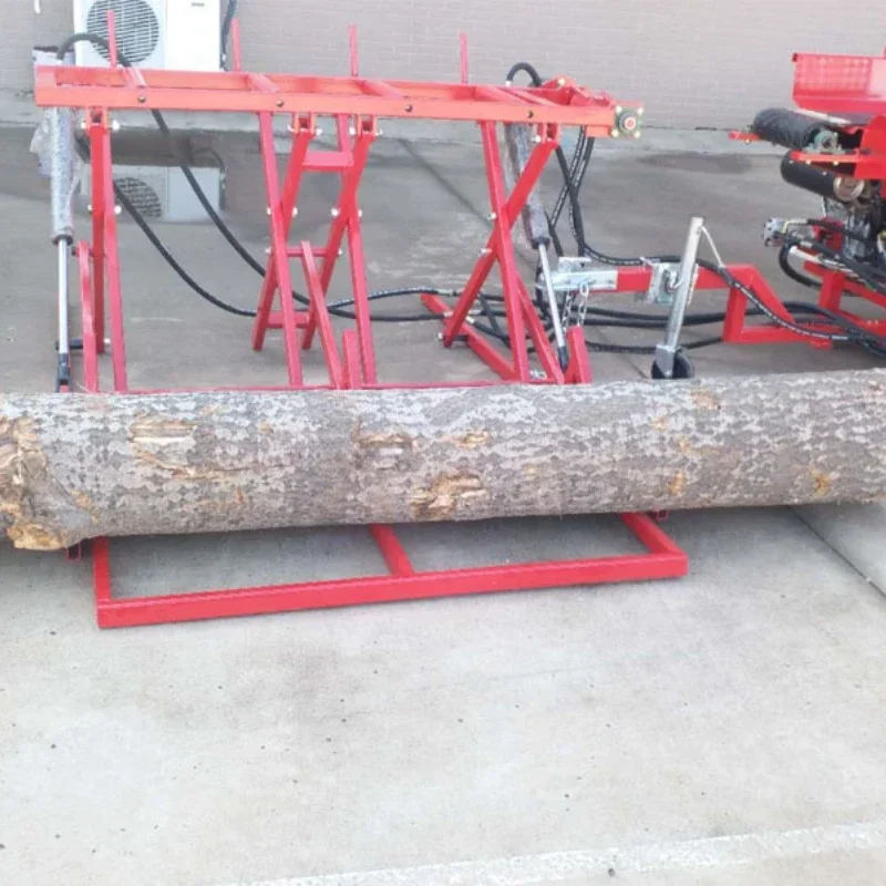 35 Ton Firewood Splitter Chainsaw Model with 27HP Petrol