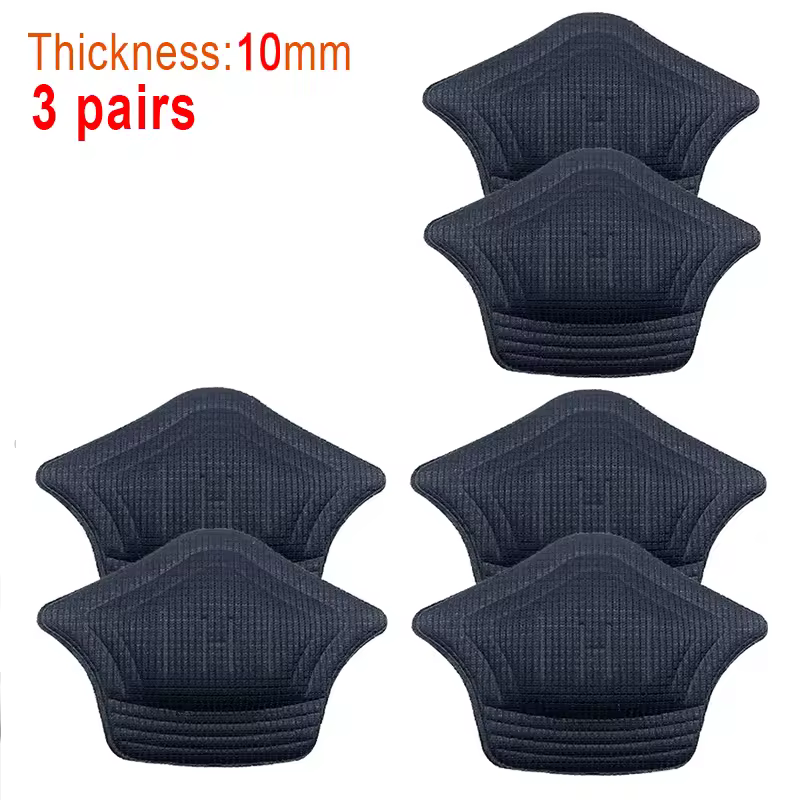 3pair/6pcs Insoles Patch Heel Pads for Sport Shoes Back Sticker Adjustable Size Antiwear Feet Pad Cushion Insert Insole - Image 9