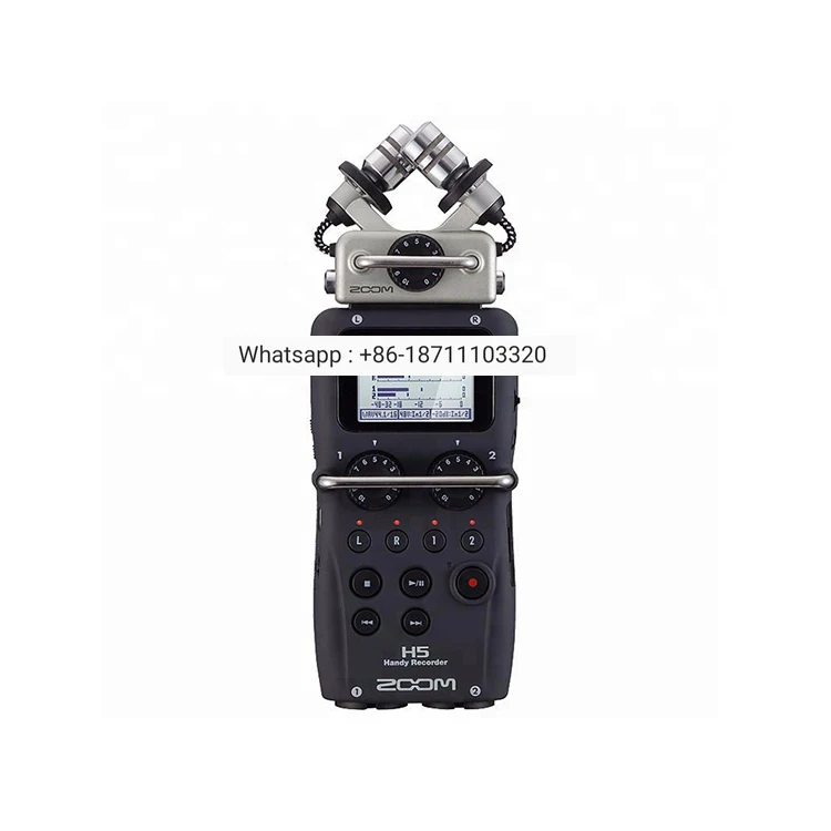 

H5 professional handheld digital recorder Four-Track Portable Recorder H4N upgraded version Recording pen